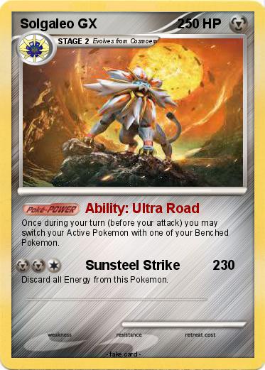 Pokemon Solgaleo GX                      2