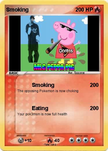 Pokemon Smoking