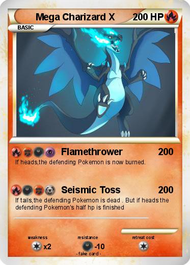 Pokemon Mega Charizard X