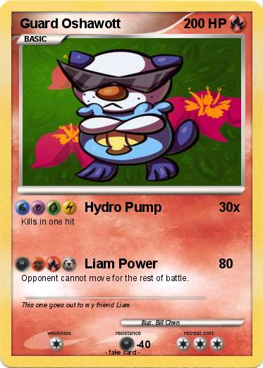Pokemon Guard Oshawott