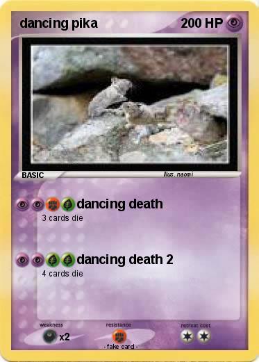 Pokemon dancing pika
