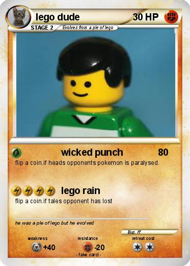 Pokemon lego dude