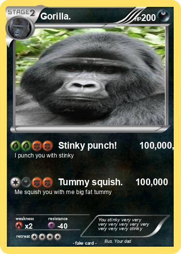 Pokemon Gorilla.