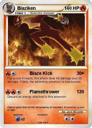 Pokemon Blaziken Pokemon Blaziken