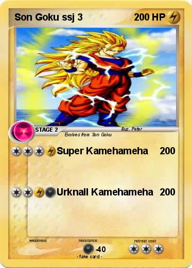 Pokemon Son Goku ssj 3