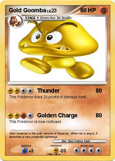Pokemon Gold Goomba