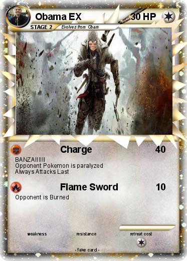 Pokemon Obama EX