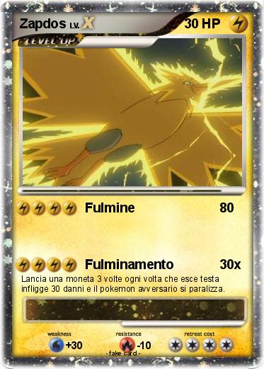 Pokemon Zapdos