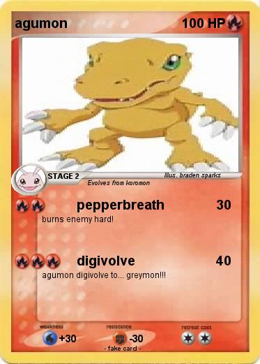 Pokemon agumon