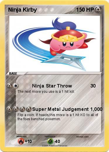 Pokemon Ninja Kirby