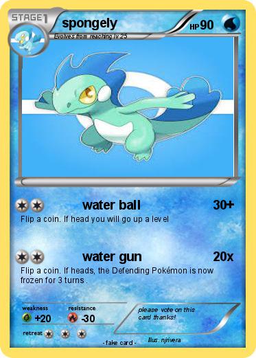 Pokemon spongely