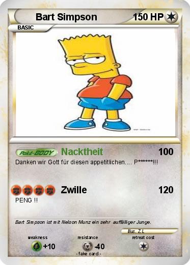 Pokemon Bart Simpson