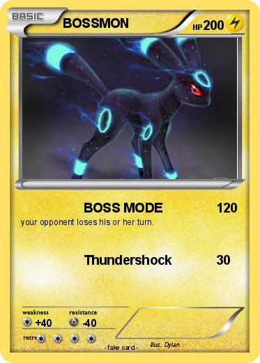 Pokemon BOSSMON