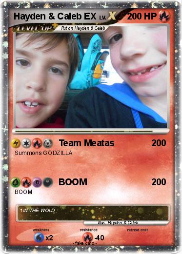 Pokemon Hayden & Caleb EX