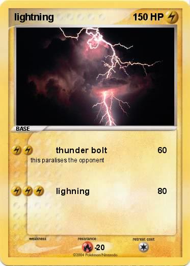 Pokemon lightning