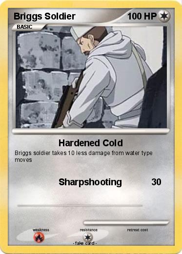 Pokemon Briggs Soldier
