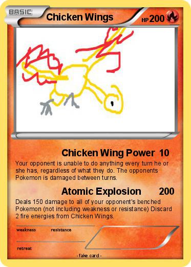 Pokemon Chicken Wings