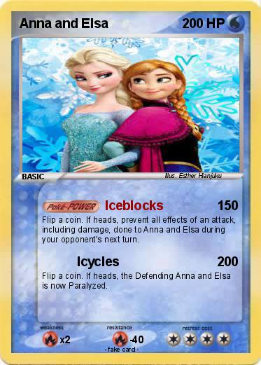 Pokemon Anna and Elsa