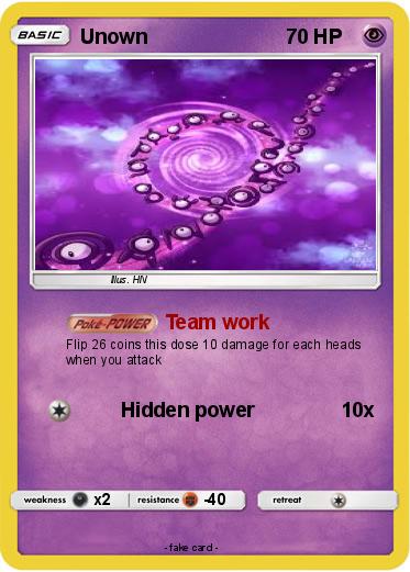 Pokemon Unown