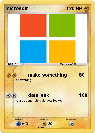 Pokemon microsoft