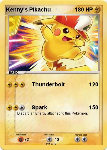 Pokemon Kenny's Pikachu