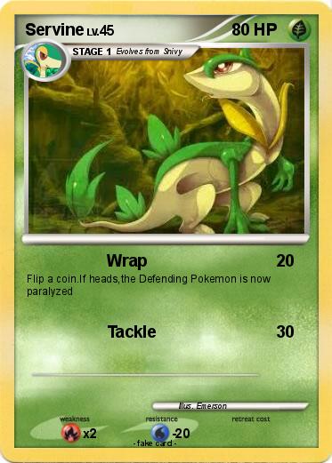 Pokemon Servine