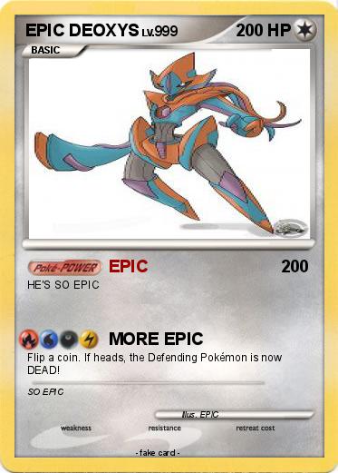 Pokemon EPIC DEOXYS