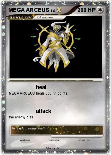 Pokemon MEGA ARCEUS