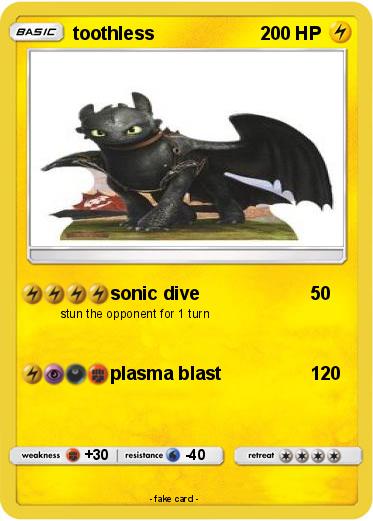 Pokemon toothless
