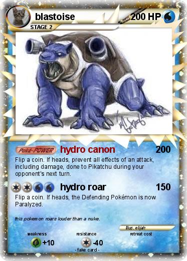 Pokemon blastoise