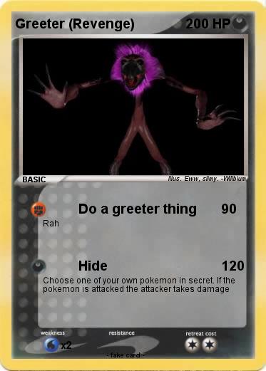 Pokemon Greeter (Revenge)