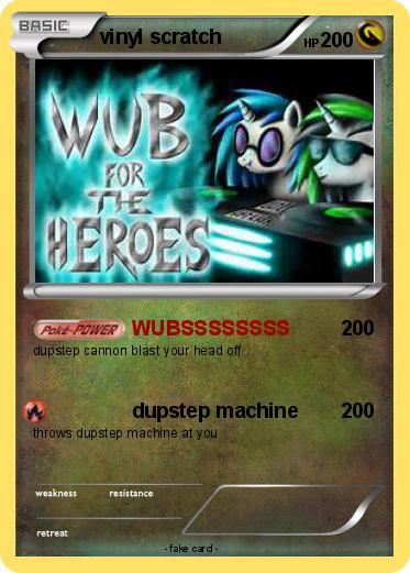 Pokemon vinyl scratch