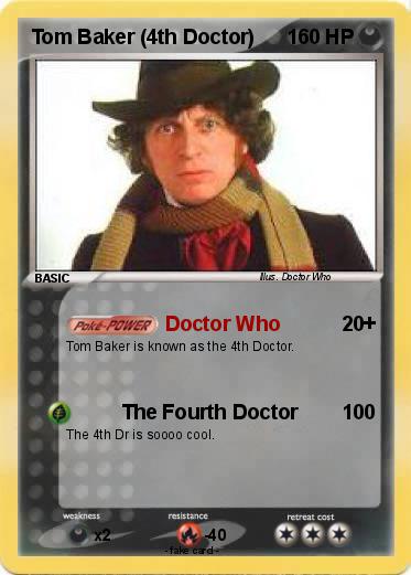 Pokemon Tom Baker (4th Doctor)