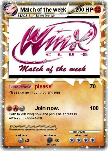 Pokemon Match of the week