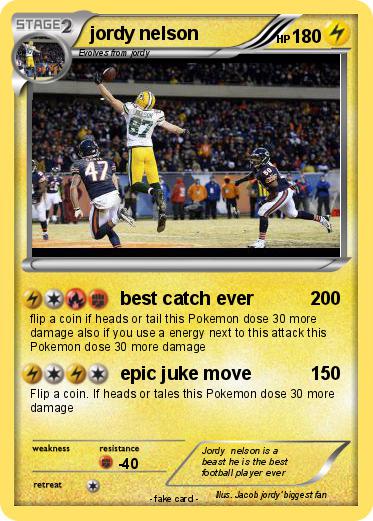 Pokemon jordy nelson