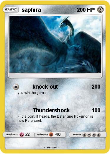 Pokemon saphira