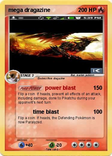 Pokemon mega dragazine
