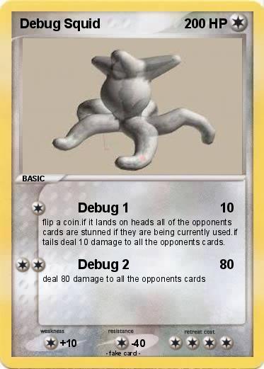 Pokemon Debug Squid