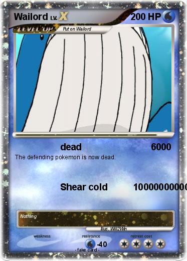 Pokemon Wailord