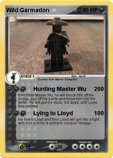 Pokemon Wild Garmadon