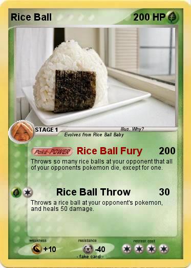 Pokemon Rice Ball