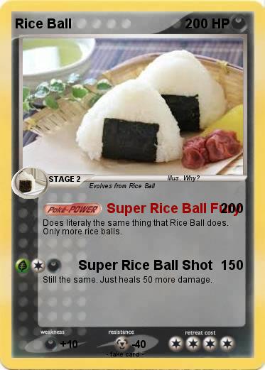 Pokemon Rice Ball