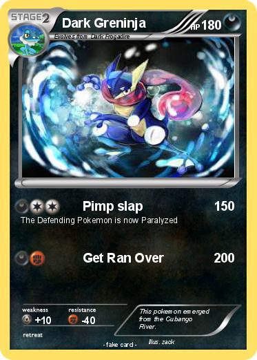 Pokemon Dark Greninja