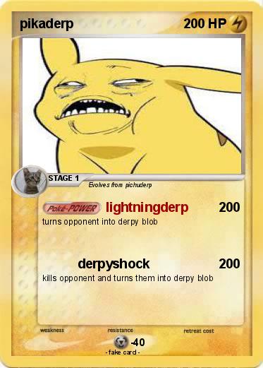 Pokemon pikaderp