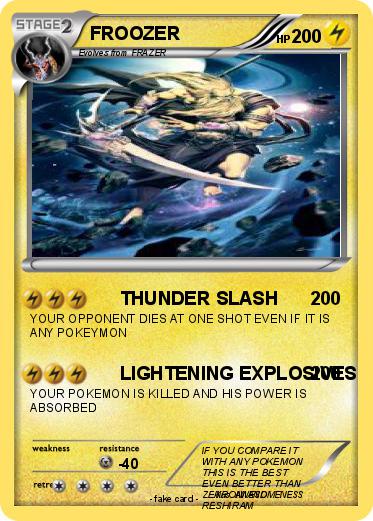 Pokemon FROOZER