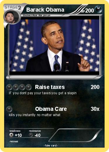 Pokemon Barack Obama