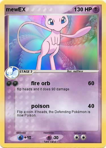 Pokemon mewEX