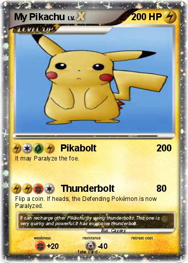 Pokemon My Pikachu