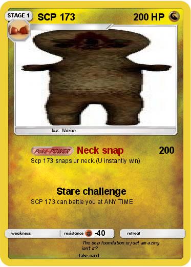 Pokemon SCP 173