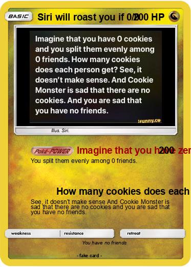 Pokemon Siri will roast you if 0/0